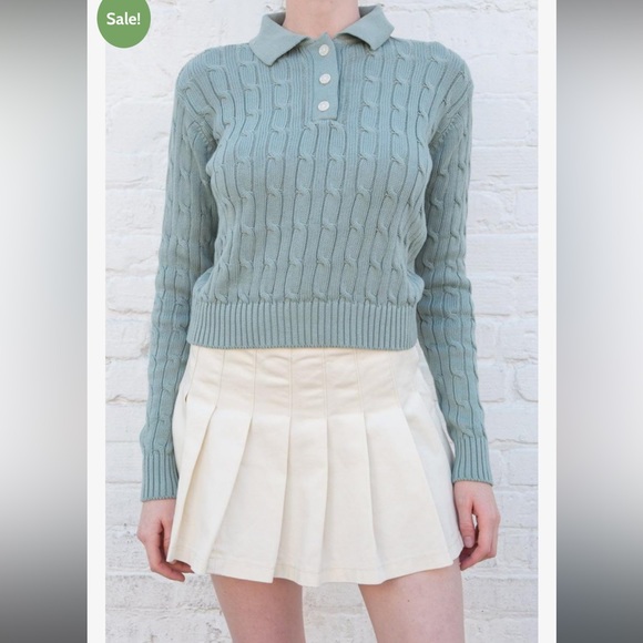 Brandy Melville Sweaters - Brandy Melville Nyla Cotton Sweater